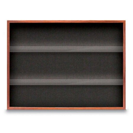 United Visual Products Outdoor Enclosed Combo Board, 48"x36", White Frame/Blue & Pearl UVCB4836ODW-BLUE-PEARL